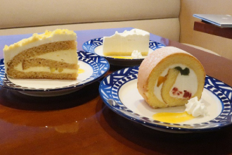ケーキは3～5種類からお選びいただけます。